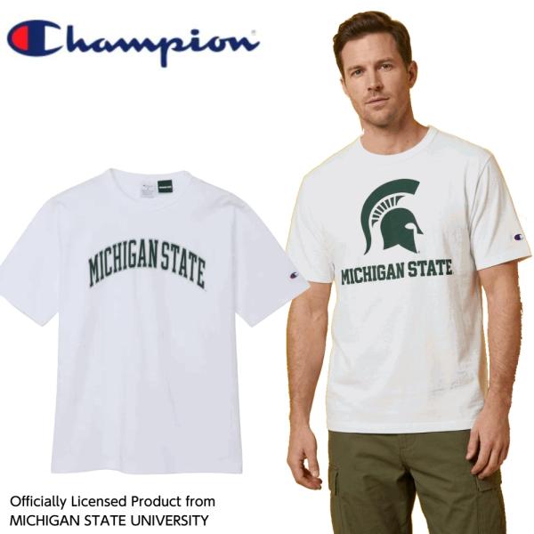 Champion MADE IN USA MICHIGAN STATE UNIVERSITY T-s...
