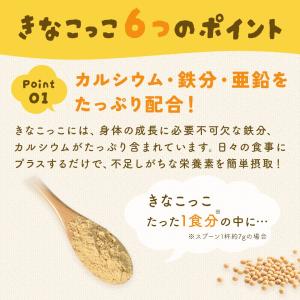 きな粉 子供 鉄分 カルシウム パウダー きな...の詳細画像5