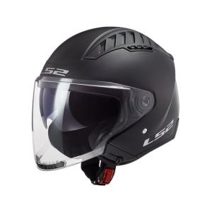 正規品／LS2 HELMETS ジェットヘルメット COPTER（マットブラック） サイズ：XXL エルエスツーヘルメット バイク｜st-ride