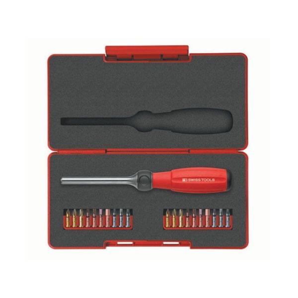 PBSWISSTOOLS ハンドツール 8510R-100SET ツイスター ラチェットドライバーセ...