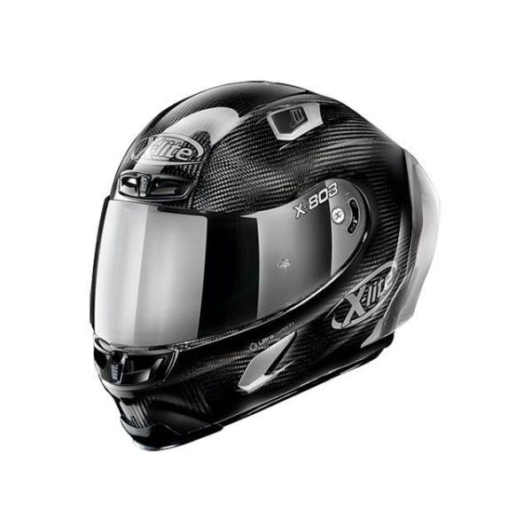 X-lite フルフェイスヘルメット X-803RS ULTRA CARBON シルバーエディション...