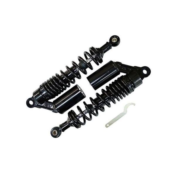【メーカー直送】Optimum リアサスペンション関連パーツ リアショック 320mm ブラック/ブ...
