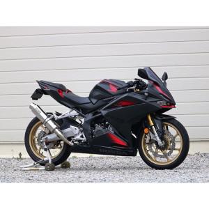 ホンダ　CBR250RR MC51 ステンレス マフラー WR WR'S HONDA CBR250RR MC51用 ラウンドタイプ ステンレス/ステンレス