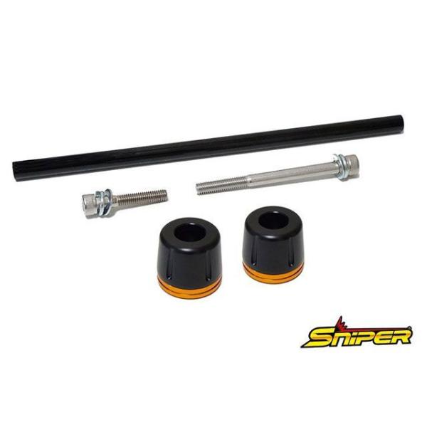 SNIPER スライダー類 NINJA ZX-25R ZX-4R フロント アクスルスライダー 金 ...