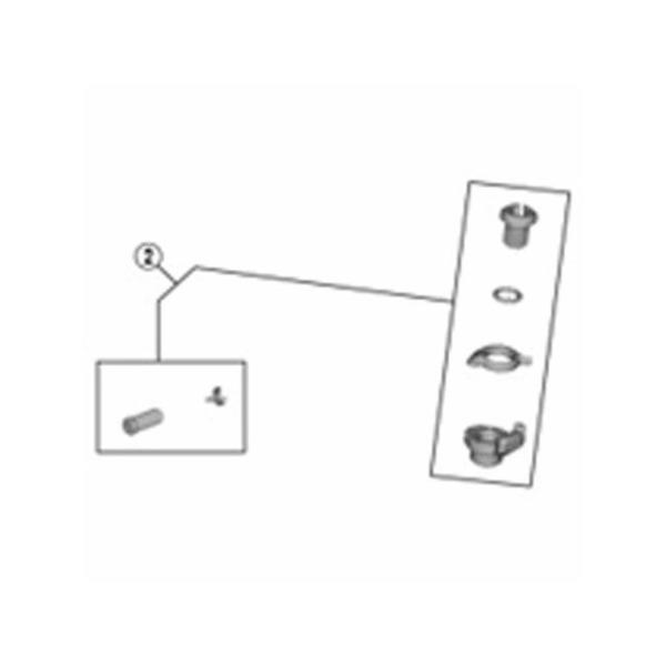 SHIMANO パーツ Y2BA98010 FD-R8000 ケーブル固定BTユニット/アジャストB...