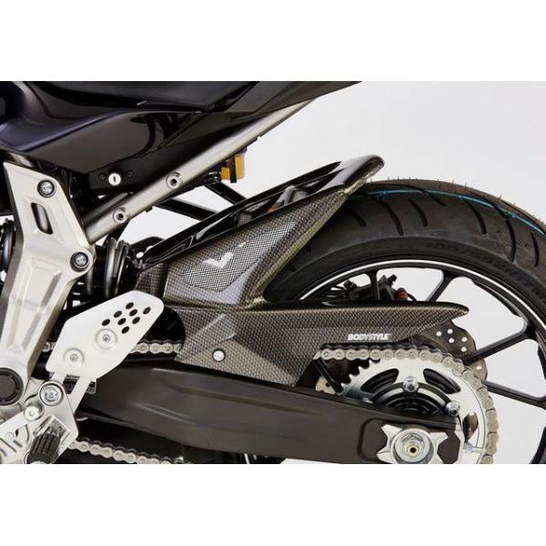 BODY STYLE Ninja H2 SX/SE フェンダー リアハガー カーボンルック ｜ 65...