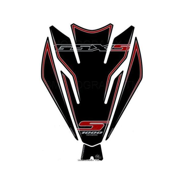 MOTOGRAFIX GSX-S1000 タンク関連パーツ タンクパッド ブラック モトグラフィック...
