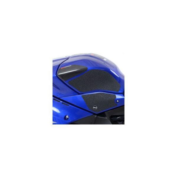 R&amp;G YZF-R1/M タンク関連パーツ トラクションパッド ブラック アールアンドジー