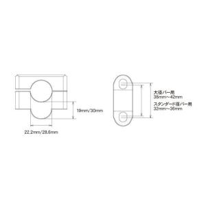 ZETA 汎用 ハンドル周辺パーツ バーライズ...の詳細画像1
