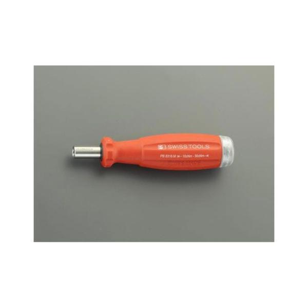 ESCO ハンドツール 10-50cNm トルクドライバー（1/4”Hexビット用） エスコ バイク...