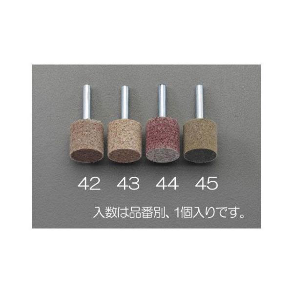 ESCO 切削工具 25x25mm/#220 軸付ホイール エスコ