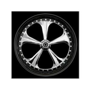 正規品／K&W 汎用 ホイール本体 MULTI-PICE TAHOE/RENEGADE WHEELS 材質：クロームメッキ サイズ：18×14in …｜st-ride