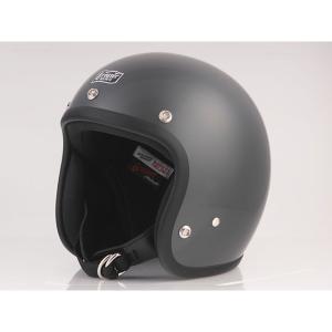 正規品／GREASER Style ジェットヘルメット GREASER 60’s PLAIN（ガンシップグレー） サイズ：L グリーサースタイル バ…｜st-ride
