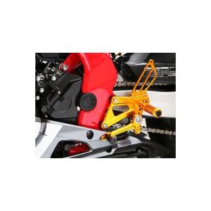 正規品／BABYFACE CBR250RR バックステップ関連パーツ バックステップキット シフター有 カラー：ゴールド ベビーフェイス バイク｜st-ride