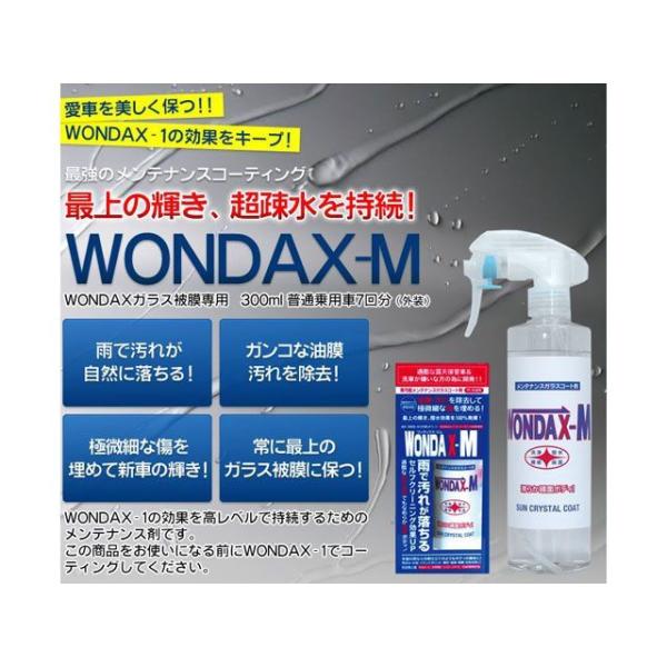 WONDAX 洗車・メンテナンス ワンダックス・M 300ml WONDAX