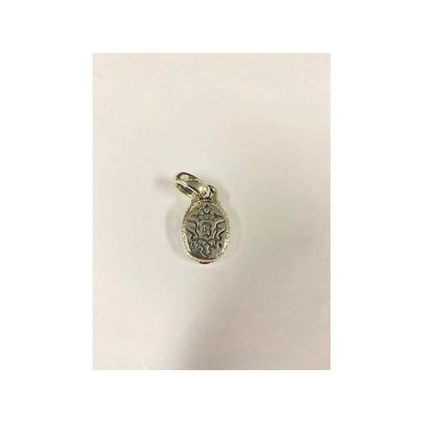 Bill Wall Leather アクセサリー OVAL ”B”CROWN PENDANT W/O...