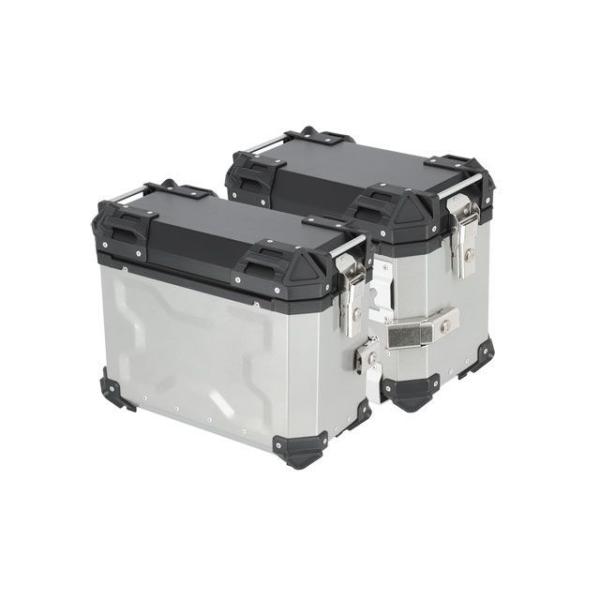 HARD WORX ツーリング用ボックス サイドケースSET HXS38 38L SIL 左右 ハー...