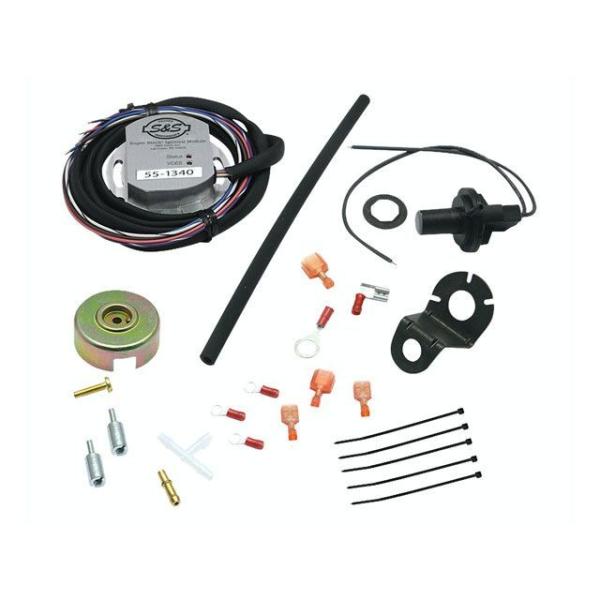 S&amp;S 電装スイッチ・ケーブル スーパーストック イグニッションキット SH80 エス＆エス