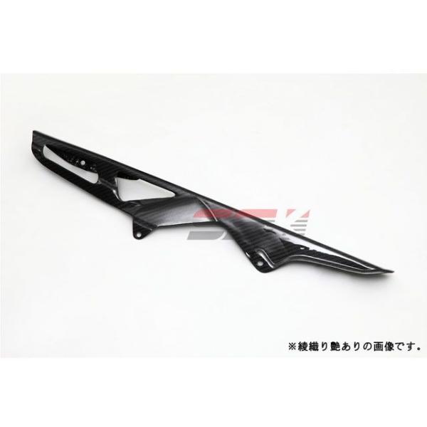 SPEEDRA GSX-R1000 チェーン関連パーツ チェーンガード ドライカーボン カラー 綾織...