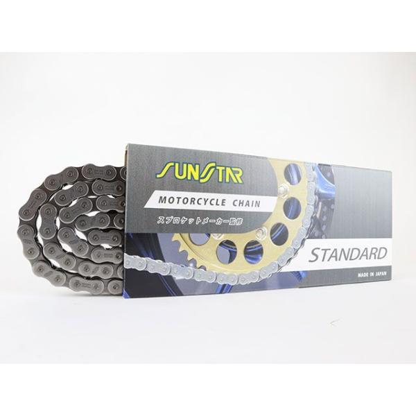 SUNSTAR チェーン関連パーツ SS525SKC-120NT モーターサイクルチェーン スタンダ...