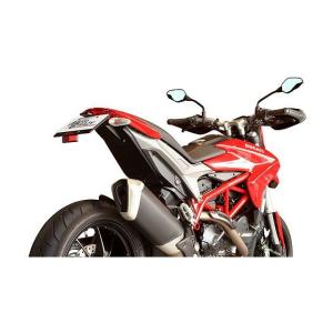 正規品／MotoCRAZY ハイパーモタード ハイパーモタードSP フェンダー ステンレス製フェンダーレスキット（ブラック） モトクレイジー バイク｜st-ride