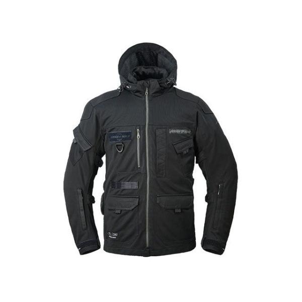 Rough&amp;Road ジャケット RR7349 マウンテンメッシュパーカー（ブラック） サイズ XL...