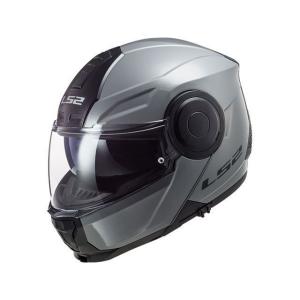 正規品／LS2 HELMETS システムヘルメット（フリップアップ） SCOPE（ナルドグレー） サイズ：M エルエスツーヘルメット バイク｜st-ride