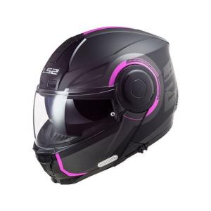 正規品／LS2 HELMETS システムヘルメット（フリップアップ） SCOPE（アーチマットチタニウムピンク） サイズ：XL エルエスツーヘルメッ…｜st-ride