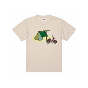 正規品／Moto Megane カジュアルウェア ポップファイアー×Moto Megane オリジナルTシャツ（ベージュ） サイズ：XL モトメガネ…｜st-ride