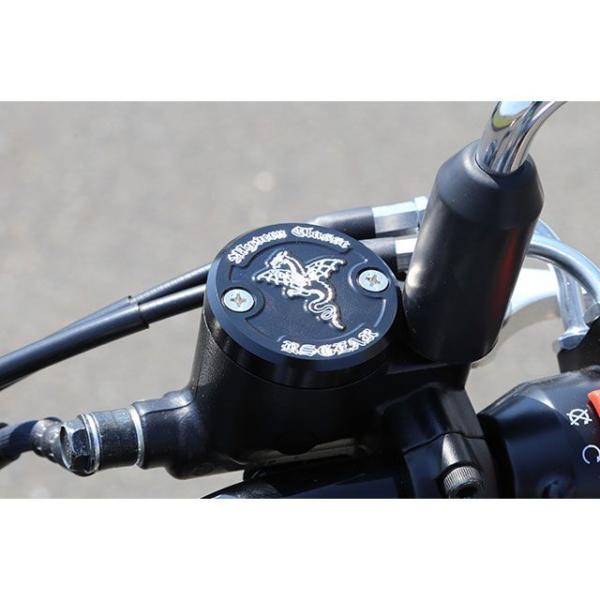 R’s GEAR W650 W800 マスターシリンダー マスターシリンダーキャップ 034K（ブラ...