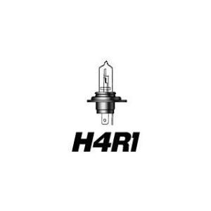 M&amp;H 汎用 ヘッドライト・バルブ バイクビーム H4R1（12V 45/45W） 車検対応品 カラ...