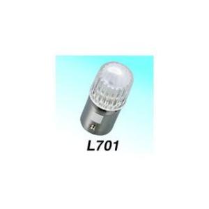 M&amp;H 汎用 ヘッドライト・バルブ L701 ピン式口金 BA9S型 6V0.13W カラー レッド...