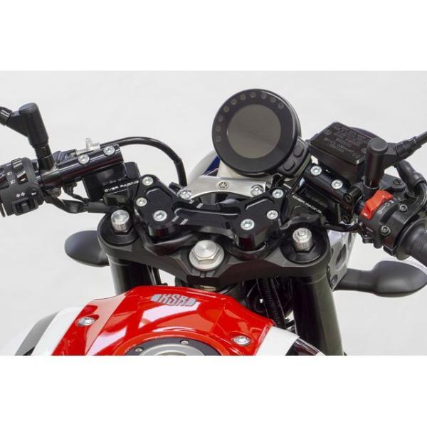 OVER RACING XSR900 ハンドル関連パーツ スポーツライディングハンドルキット（ブラッ...