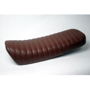 タックロール風 バイク シート ヴィンテージ フラットシート 全長640mm