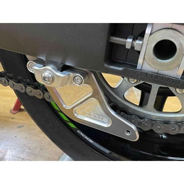 AGRAS ZX-10R スプロケット関連パーツ スプロケットガード カラー シルバー アグラス