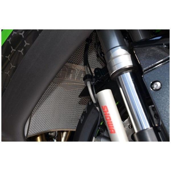AGRAS ZX-10R ラジエター関連パーツ ラジエターコアガードBタイプ アグラス