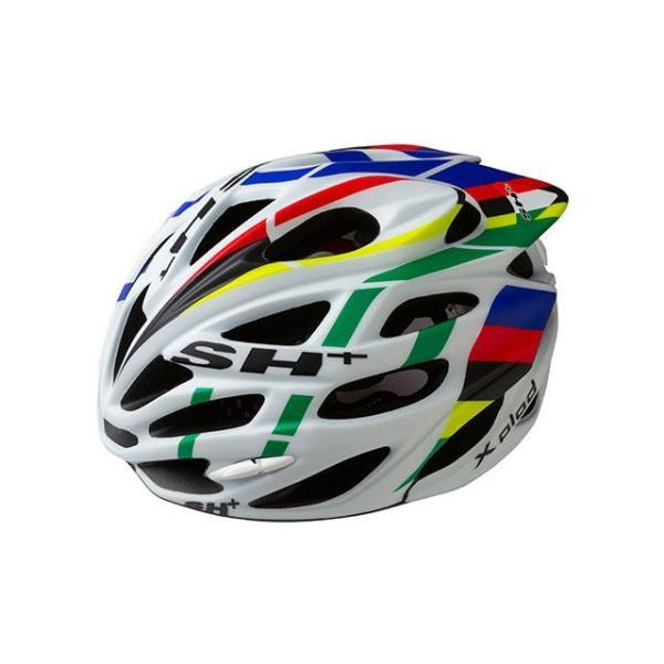 SH+ ヘルメット シャブリ・X-PLOD マット WHT/IRIDE SH+