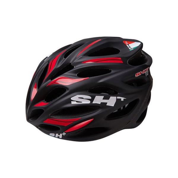 SH+ ヘルメット ショット R1WOV マット BLK/RED SH+