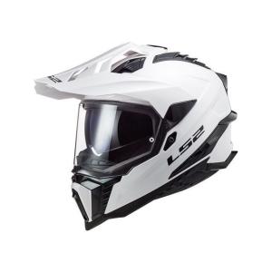 正規品／LS2 HELMETS オフロードヘルメット アウトレット品 EXPLORER F（ホワイト） サイズ：L エルエスツーヘルメット バイク