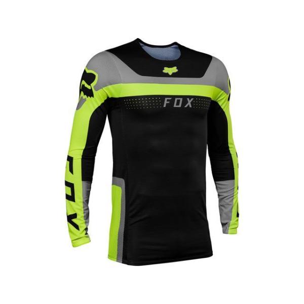 FOX モトクロス用品 フレックスエアー ジャージ エフェクト（フローイエロー） サイズ XL フォ...