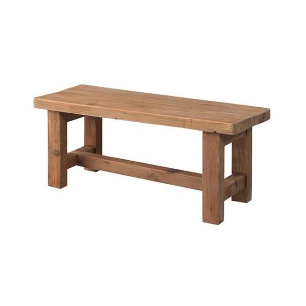 【メーカー直送】Azumaya 家具・インテリア WE-886 ベンチ（ブラウン） 東谷