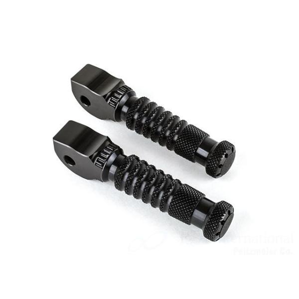 GILLES TOOLING ステップ スポーツフットペグセット ライダー用（ブラック） ギルズツー...