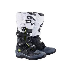 Alpinestars オフロードブーツ TECH5 ブーツ（ブラック/ダークグレー/ホワイト） サイズ 8（26.5cm） アルパインスターズ｜パークアップバイクYahoo!店