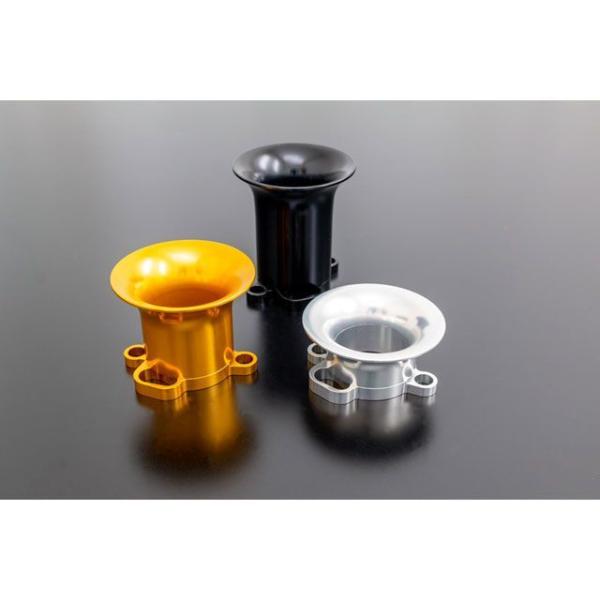 PMC 汎用 キャブレター関連パーツ FCR28φ〜33φビレット2ピースエアファンネル（50mm）...