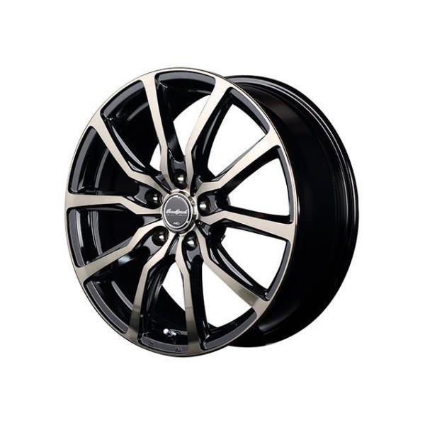 MID タイヤ・ホイール EUROSPEED D.C.52（B1K BKポリッシュ＋アーミーBKクリ...