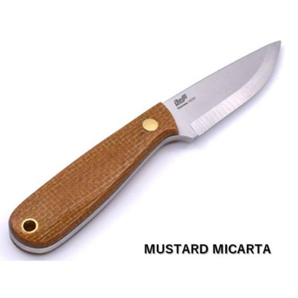 正規品／BRISA ナイフ＆刃物 NECKER 70 MUSTARD MICARTA BRISA キ...