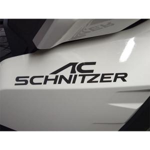 正規品／AC Schnitzer ステッカー reflector black 16 cm ｜ S88BR ACシュニッツァー 日用品｜st-ride