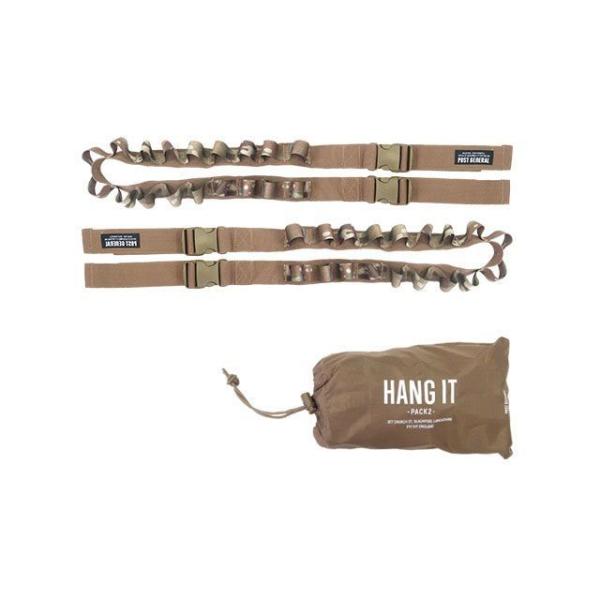 Post General 野外アイテム PG HANG IT PACK2 WOLF BROWN ポス...