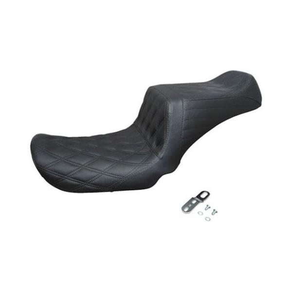 LePera FXDWG ダイナ シート関連パーツ テールウィップシート ダブルダイアモンドステッチ...