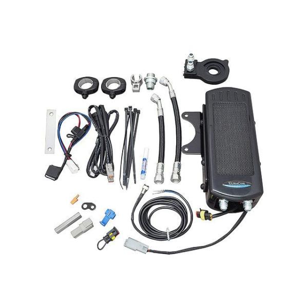 ULTRA COOL XLスポーツスター オイルクーラー サイドマウント オイルクーラーシステム 0...